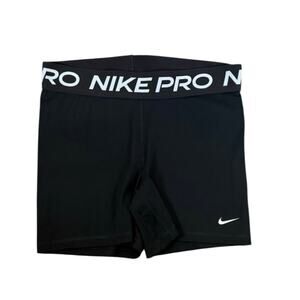 Nike Pro Black Bike Shorts Large